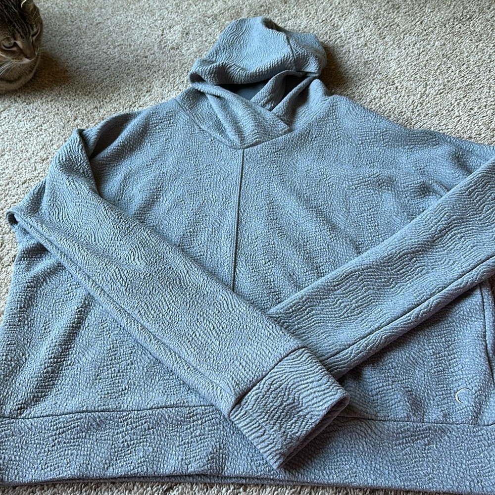 Light weight grey Zyia hoodie